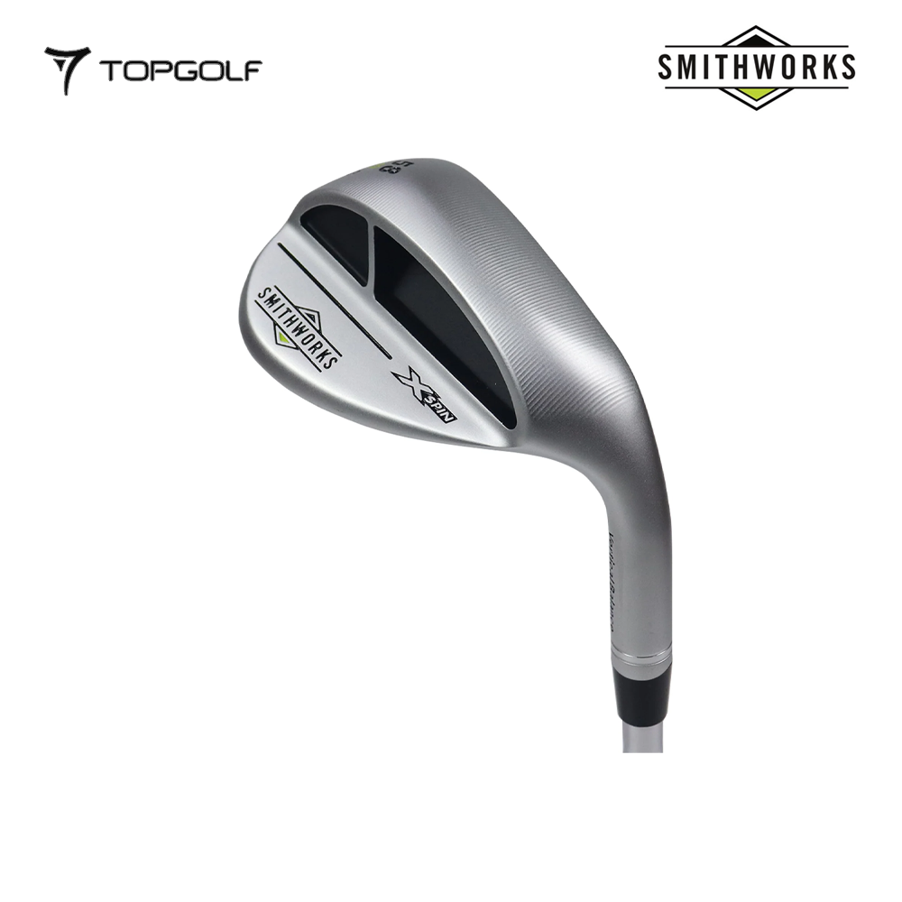 SMITHWORKS Wide Sole Laser Milled X-Spin Wedge Satin – Premium Tour-Conforming Wedge