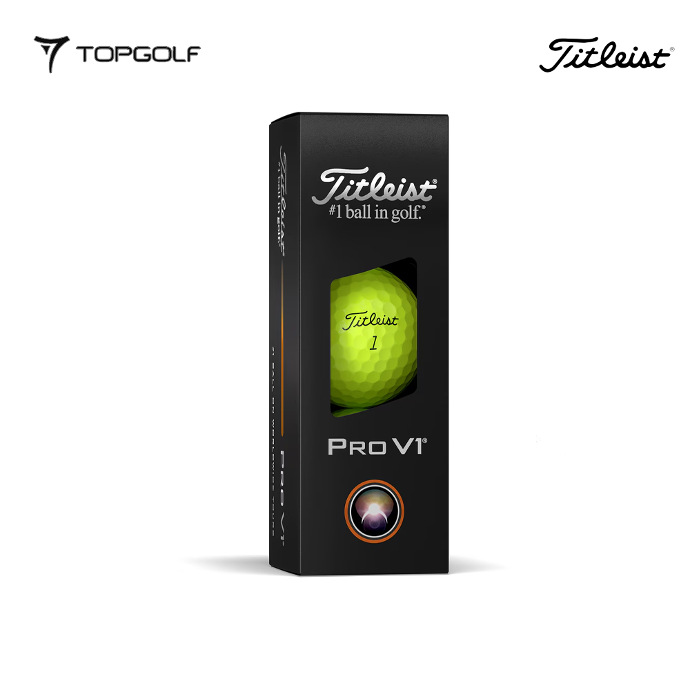 TITLEIST BALL PRO V1 25 YELLOW