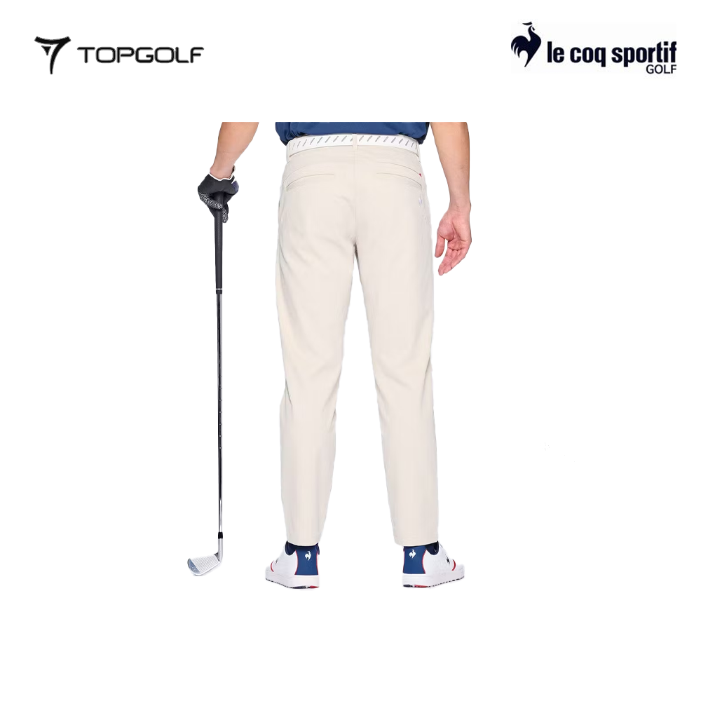 LE COQ PANTS MEN LG5SLP50M 9/10 SLACKS BEIGE