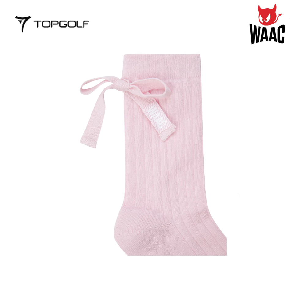 WAAC Socks W Athletic Ribbon WQLCX25412-PIL 25SS – Kaos Kaki Golf Wanita Sporty