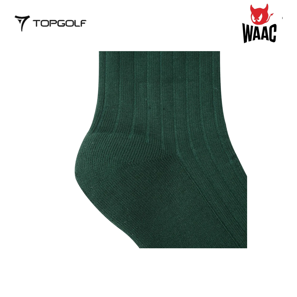 WAAC Socks W Athletic Ribbon WQLCX25412-GRX 25SS – Kaos Kaki Golf Wanita Sporty Elegan