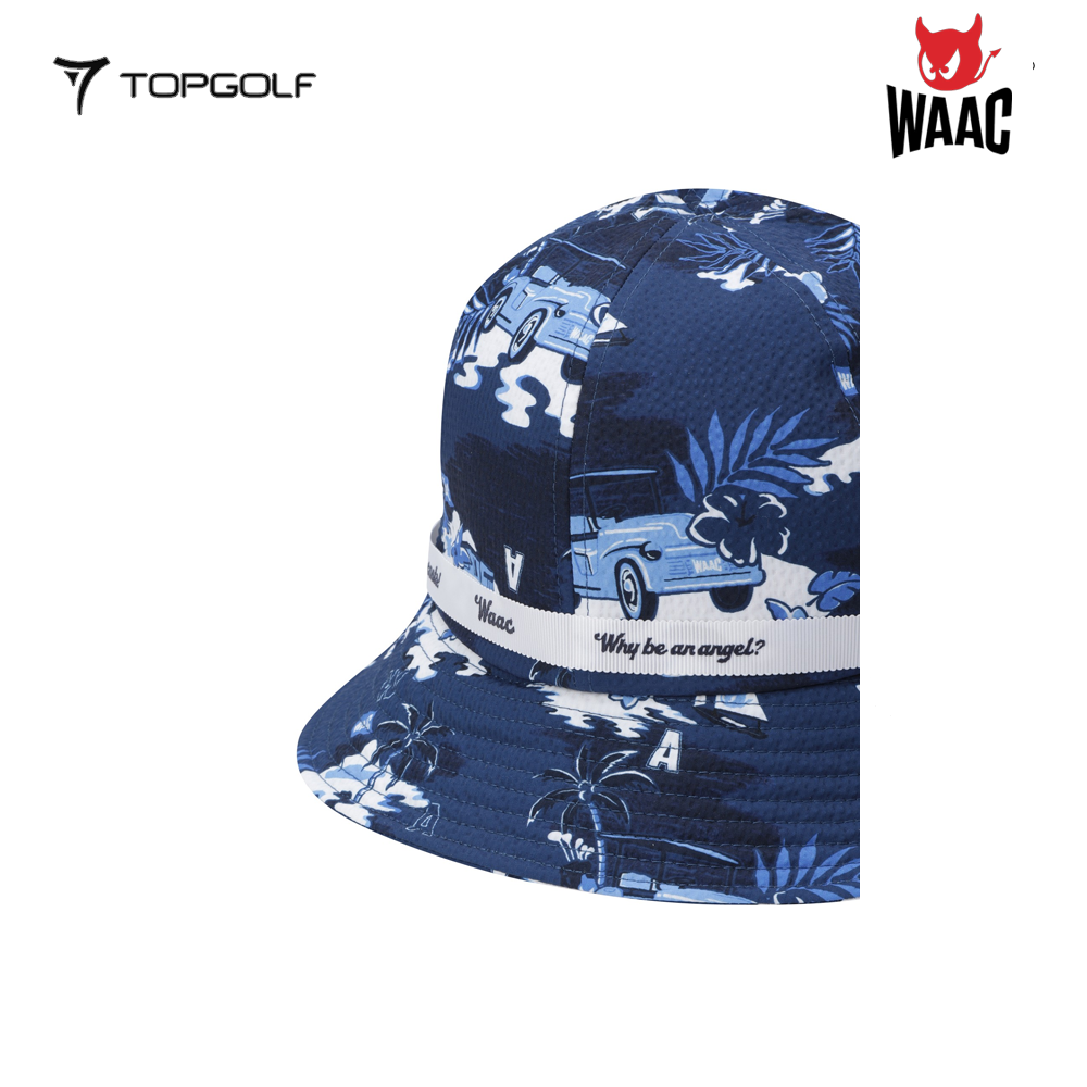 WAAC Cap Women SS25 WGRCX25310-NYX FR – Topi Golf Wanita Sporty Elegan Adjustable