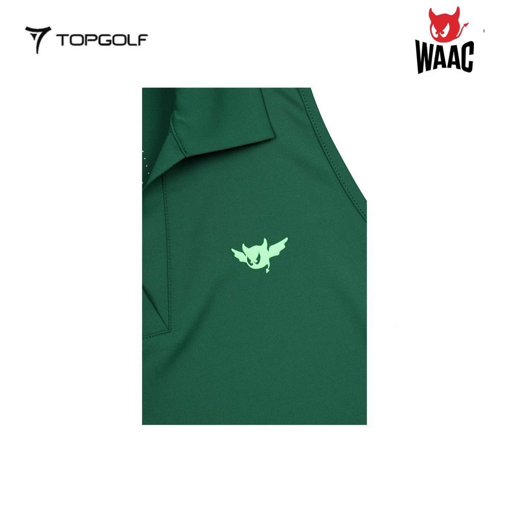 WAAC Polo Women 25SS WLTCM25417-GRX – Polo Golf Wanita Sporty Elegan