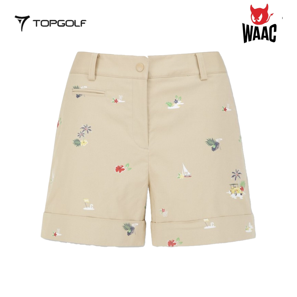 WAAC Shorts Wanita SS25 WWPNM2530 - Celana Pendek Wanita Trendy dan Nyaman