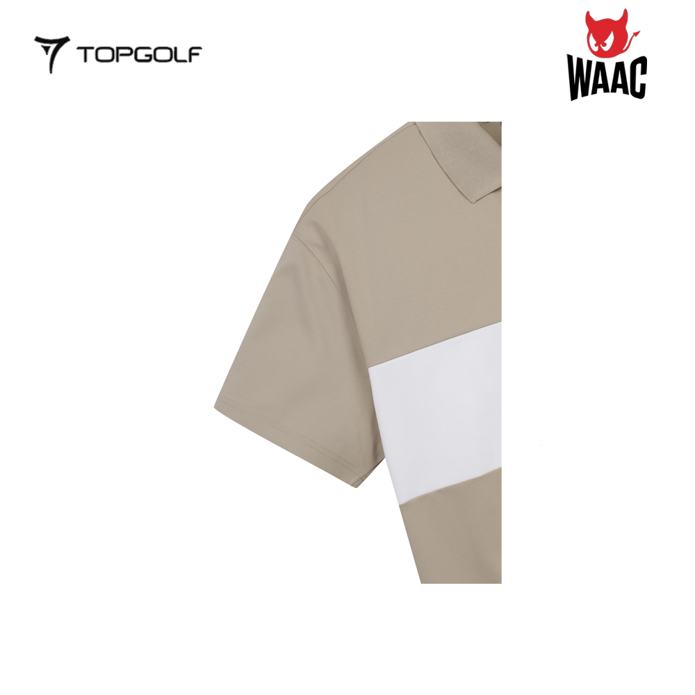 WAAC POLO SHIRT MEN SS25 WMTCM25205-BEX