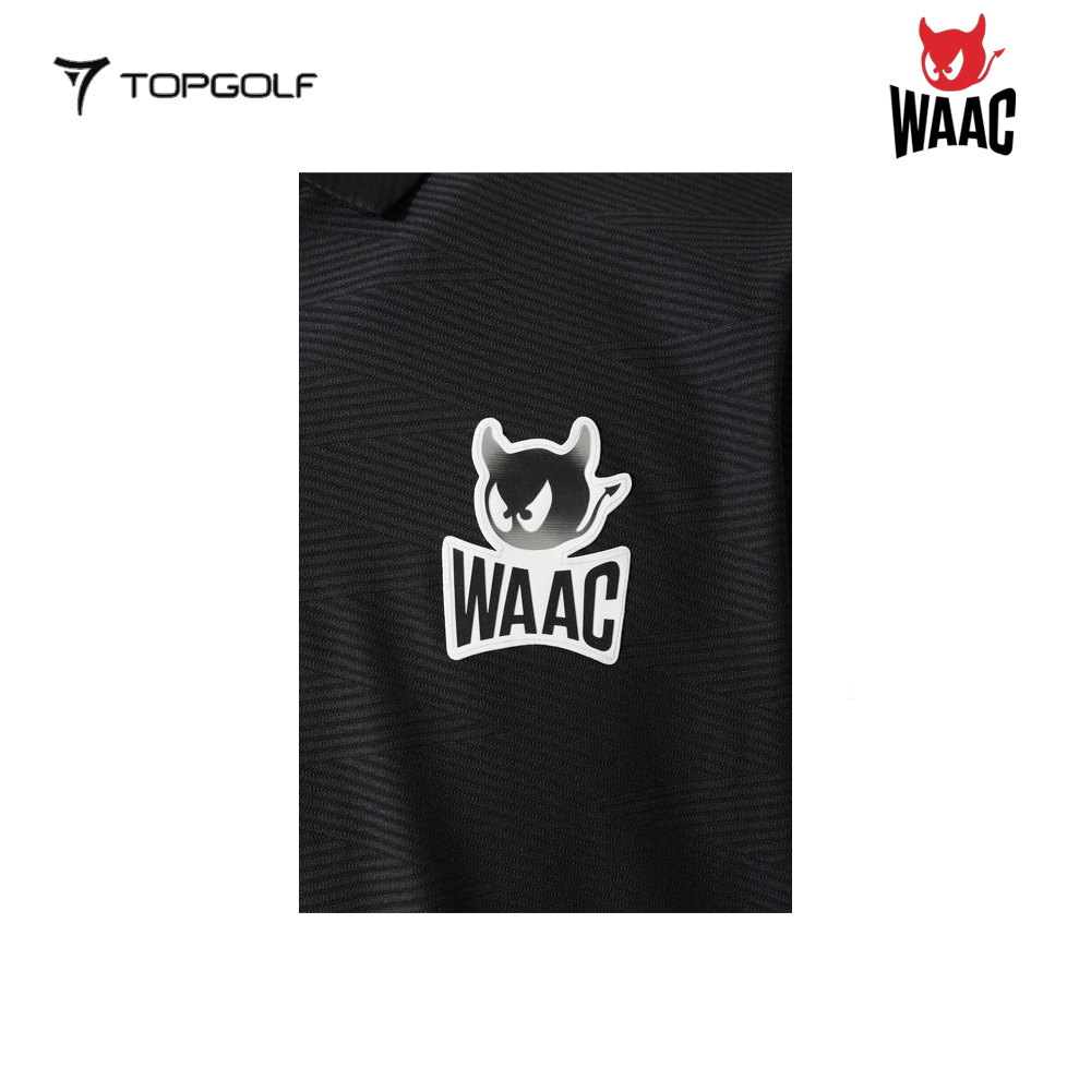 WAAC LONG SLEEVE POLO MEN WMTBM26205-BKX 26SS