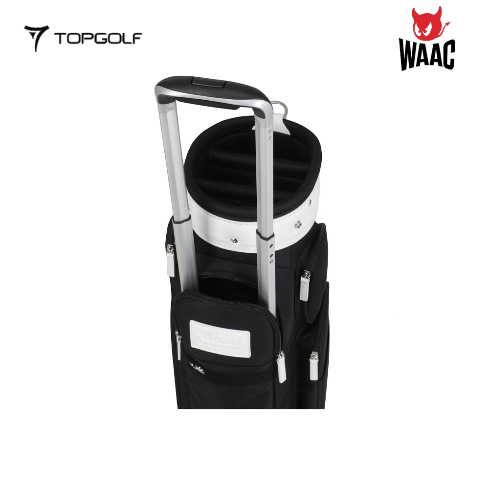 WAAC CADDIE BAG W WHEEL (9'') WGBNX25100-BKX 25SS