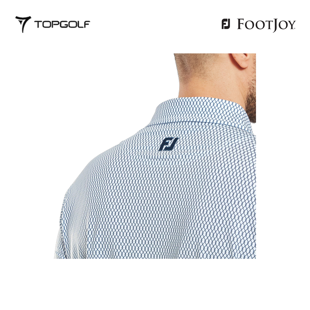 FOOTJOY POLO 32584 FS IRONGATE PRT LSL NAVY