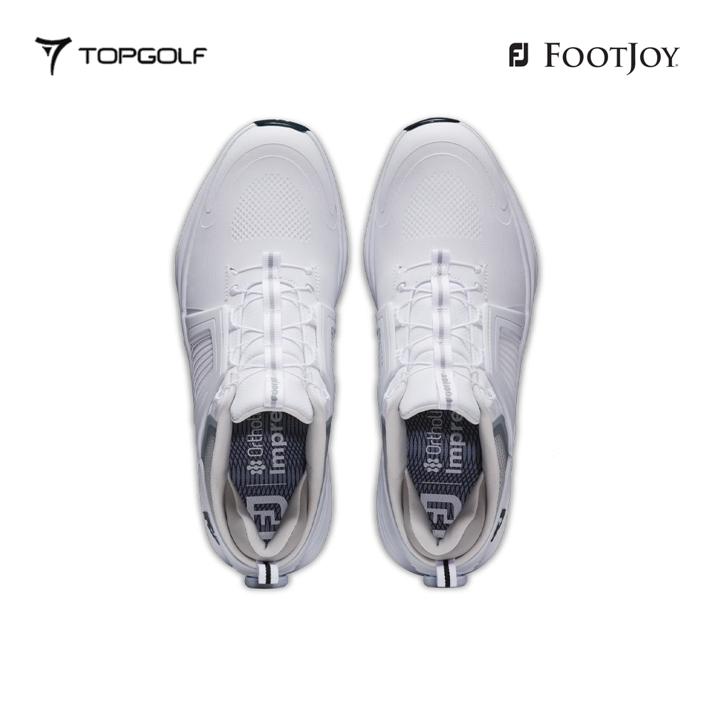 FOOTJOY SHOES MEN 55474XW FM M HYPERFLEX C BOA WT/WT/WT