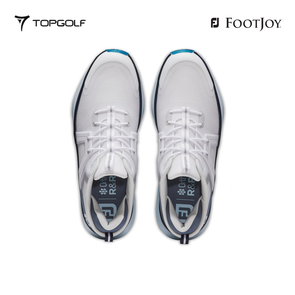 FOOTJOY SHOES 55471 MEN FS M HYPERFLEX WHT/SLT/BLU