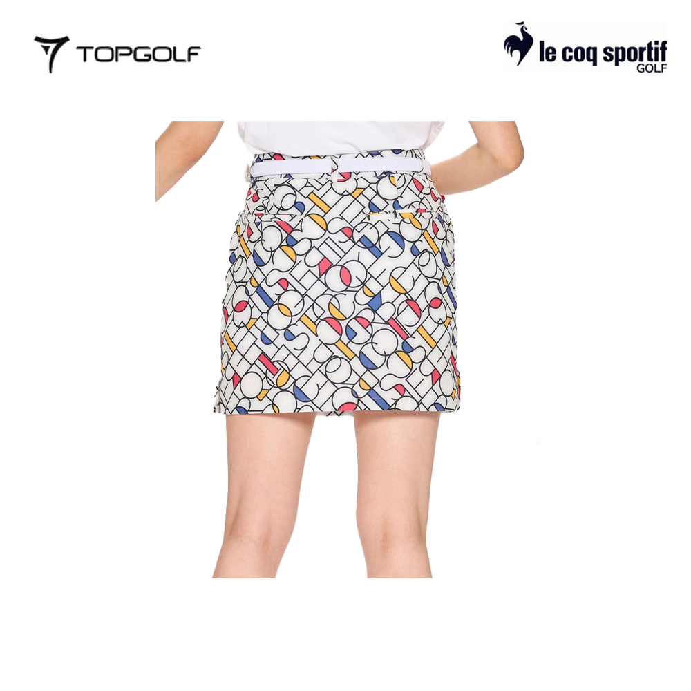 LE COQ WOMEN LG5SSK06L MONDRIAN PETITE WHITE