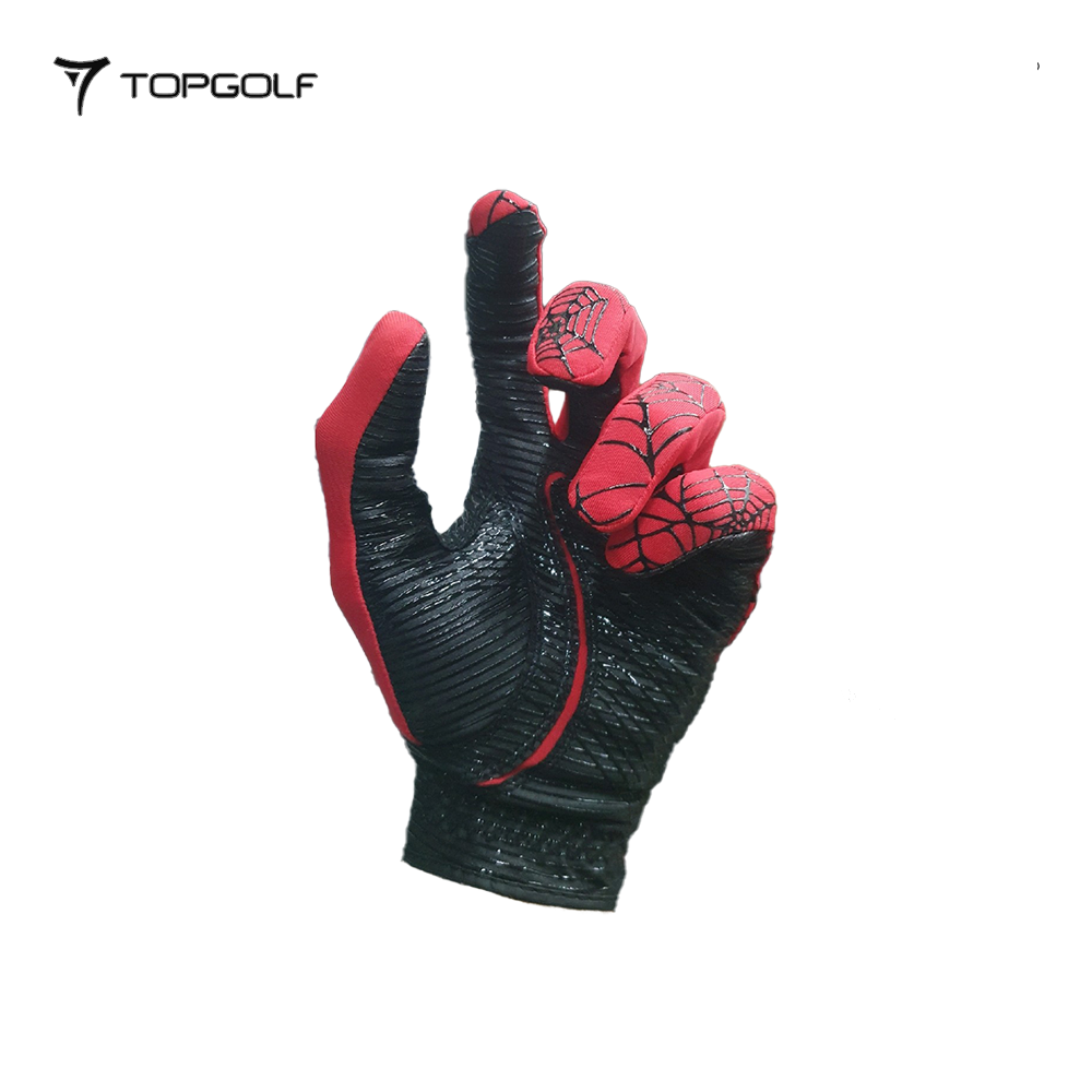 GLOVE COOL SPIDER BLACK/RED