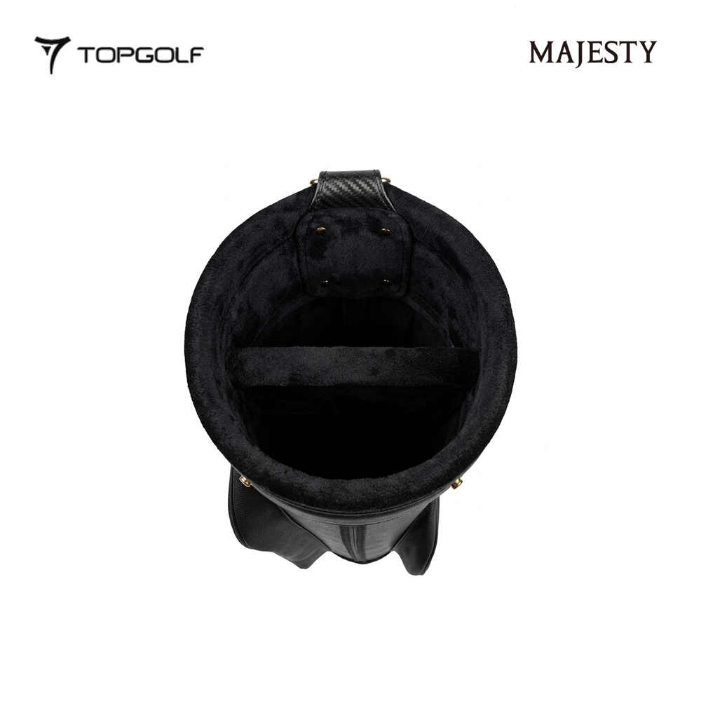 SUNDAY BAG MAJESTY ST40 PATTERN HALF BAG BLACK