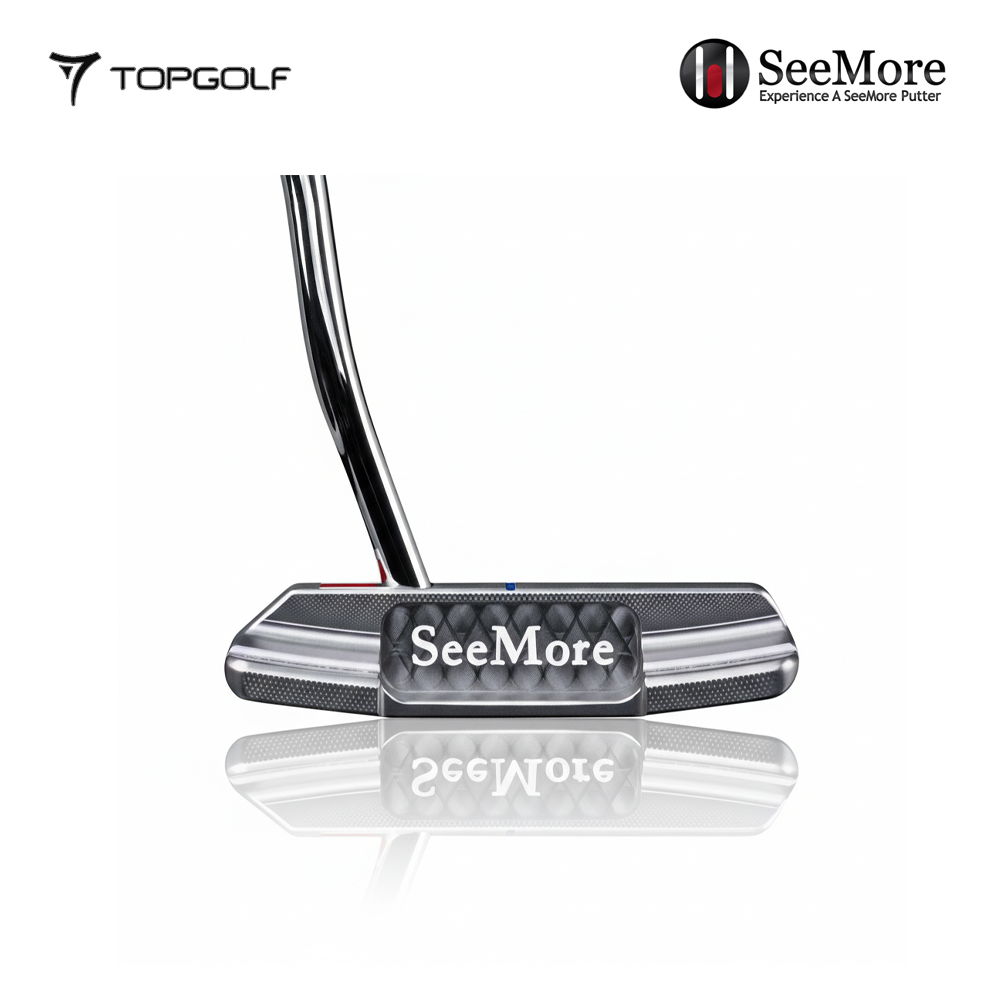 PUTTER SEEMORE M7 TOUR OFFSET PLATINUM CHROME SM75 BLACK 22 #34