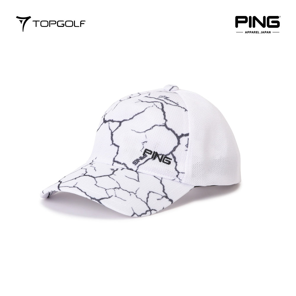 PING JAPAN Cap M 6215187381 – Topi Unisex Premium All-Over Print | Stylish & Sporty