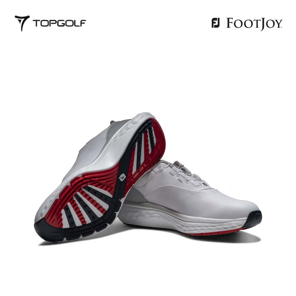 FOOTJOY SHOES 57052 XW MEN FJ QUANTUM BOA WH/WH/GY