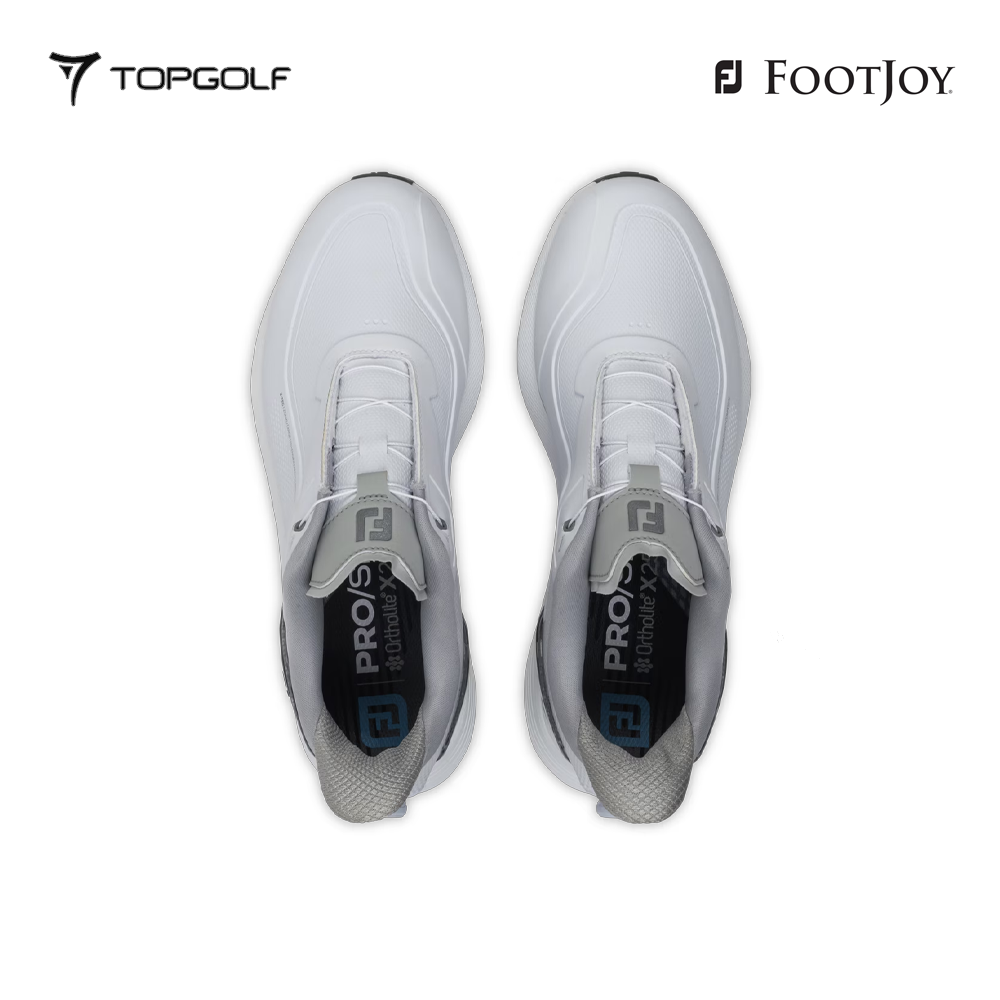 FOOTJOY SHOES MEN 56968 GS M PROSL CB BOA WHT/WHT/GR S26