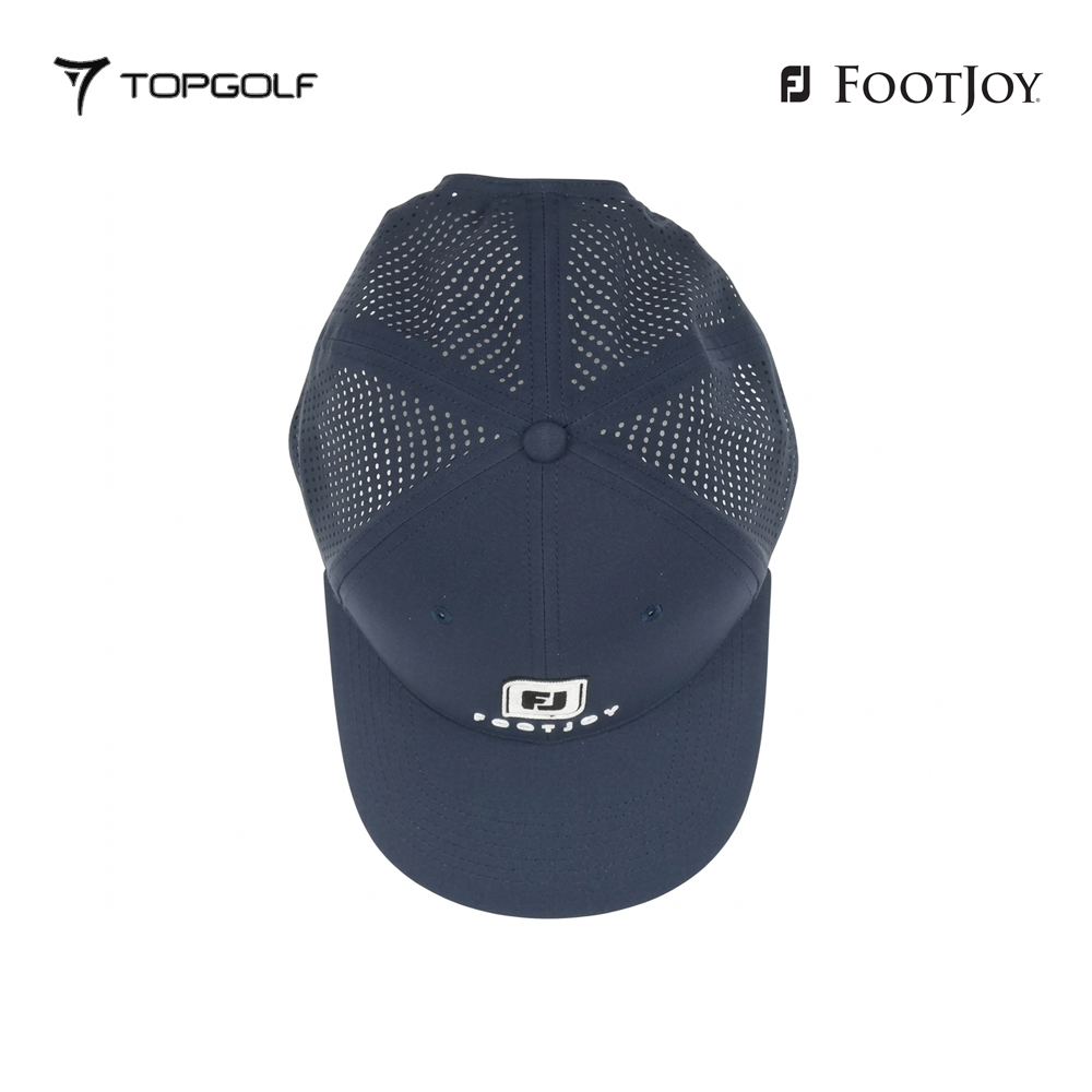 FOOTJOY HAT 45852 GS PERF TRUCKER NAVY S26 FR
