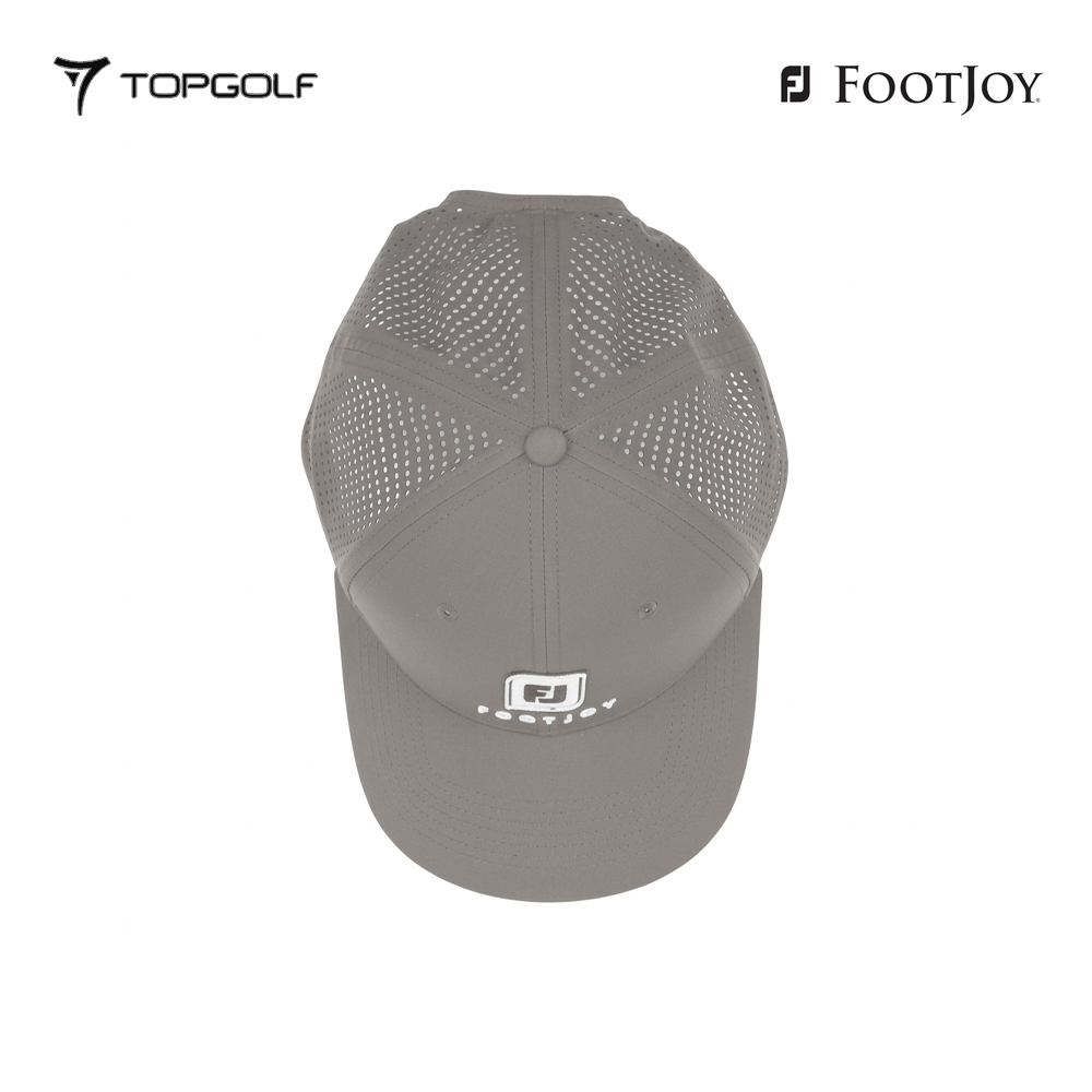 FOOTJOY HAT 45853 GS PERF TRUCKER GREY S26 FR