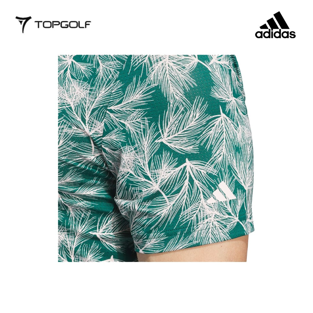 ADIDAS MEN POLO IW1409 ULT365 PINE PRT GREEN