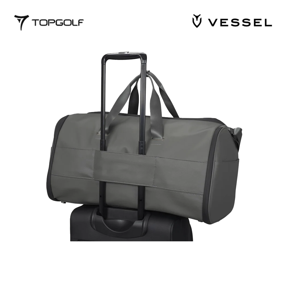 VESSEL DUFFEL BAG 3101120-14 SIGNATURE GARMENT PEBBLED GREY