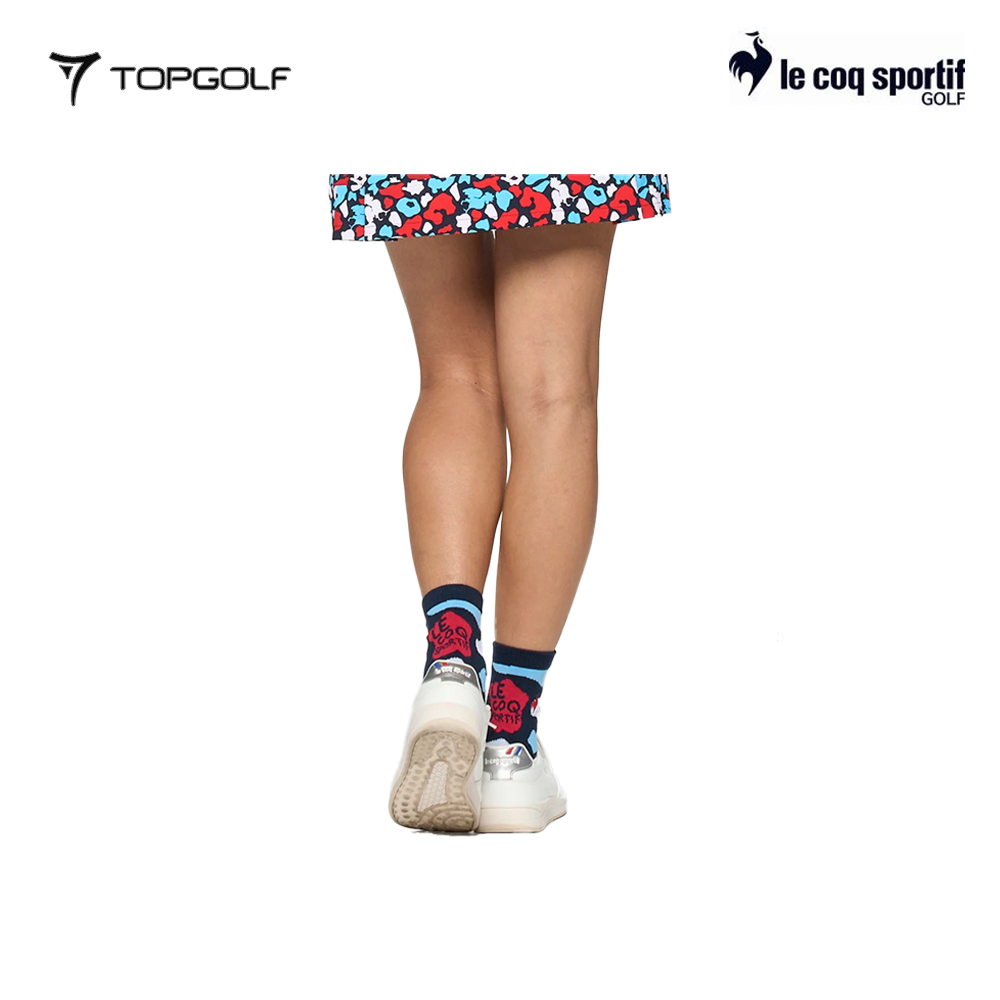 LE COQ SOCK QGCXJB08 W JACQUARD SHORT LENGTH 22-24