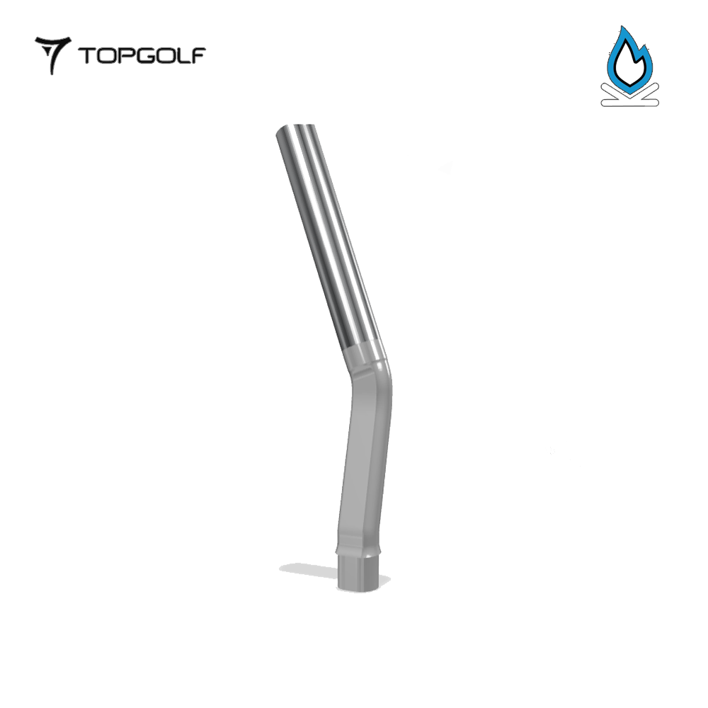 KEVIN BURN PUTTER 9309 BLADE PYRAMID FACE SLANT NECK RH