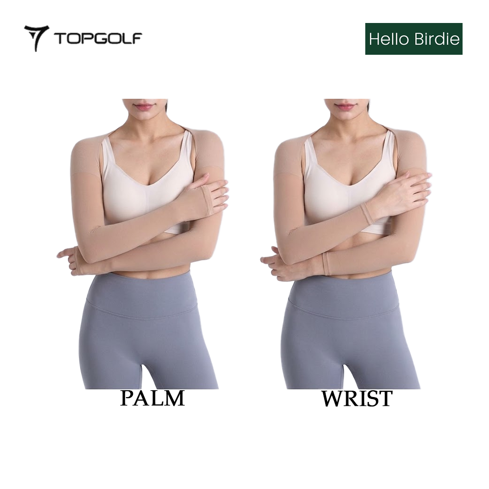 Hello Birdie Skin Fit Bolero Sleeves Palm