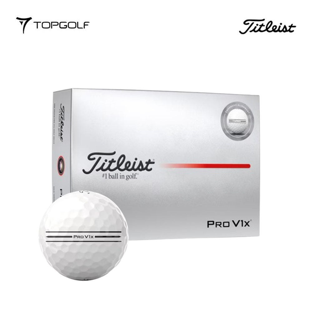 TITLEIST BALL PRO V1X25 ENHANCED ALIGNMENT