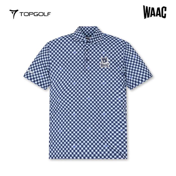 WAAC POLO SHIRT GG MEN WMTCM24502-BUL