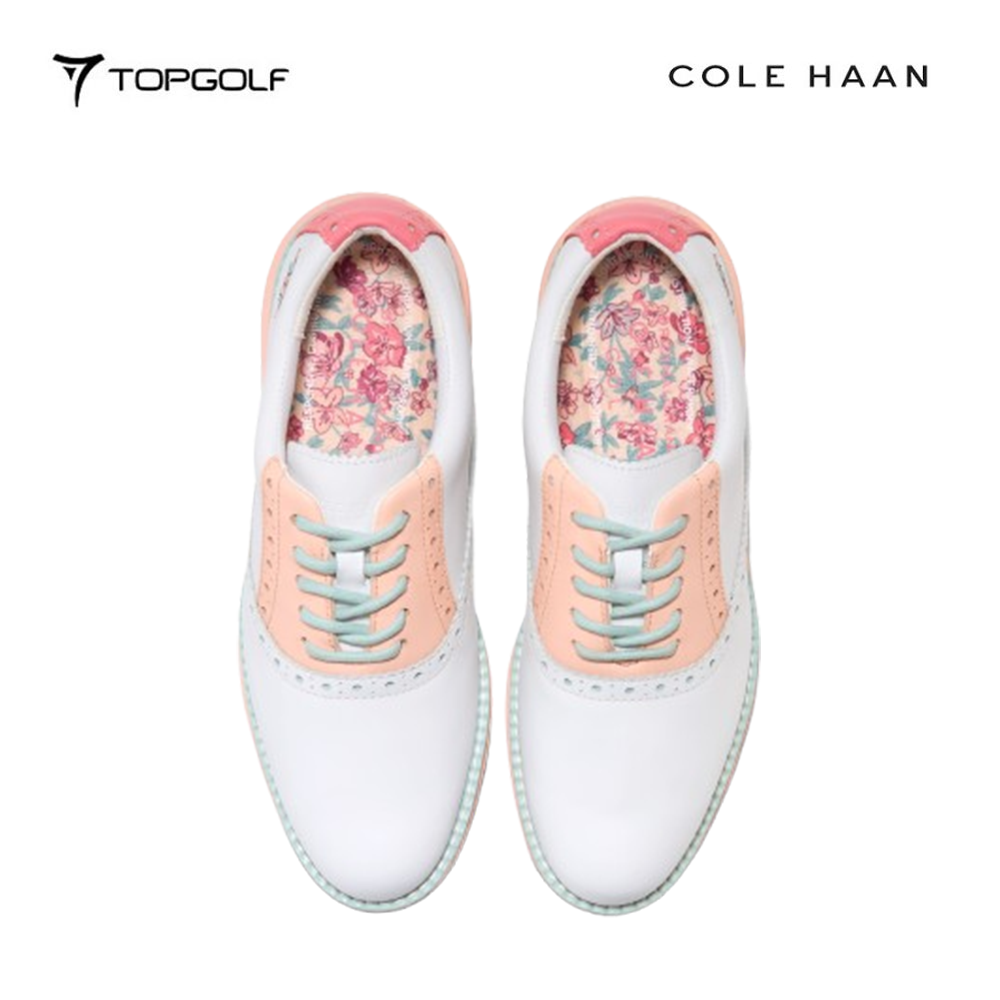 COLE HAAN SHOES W30283C OG SHORTWING WH/PEACH
