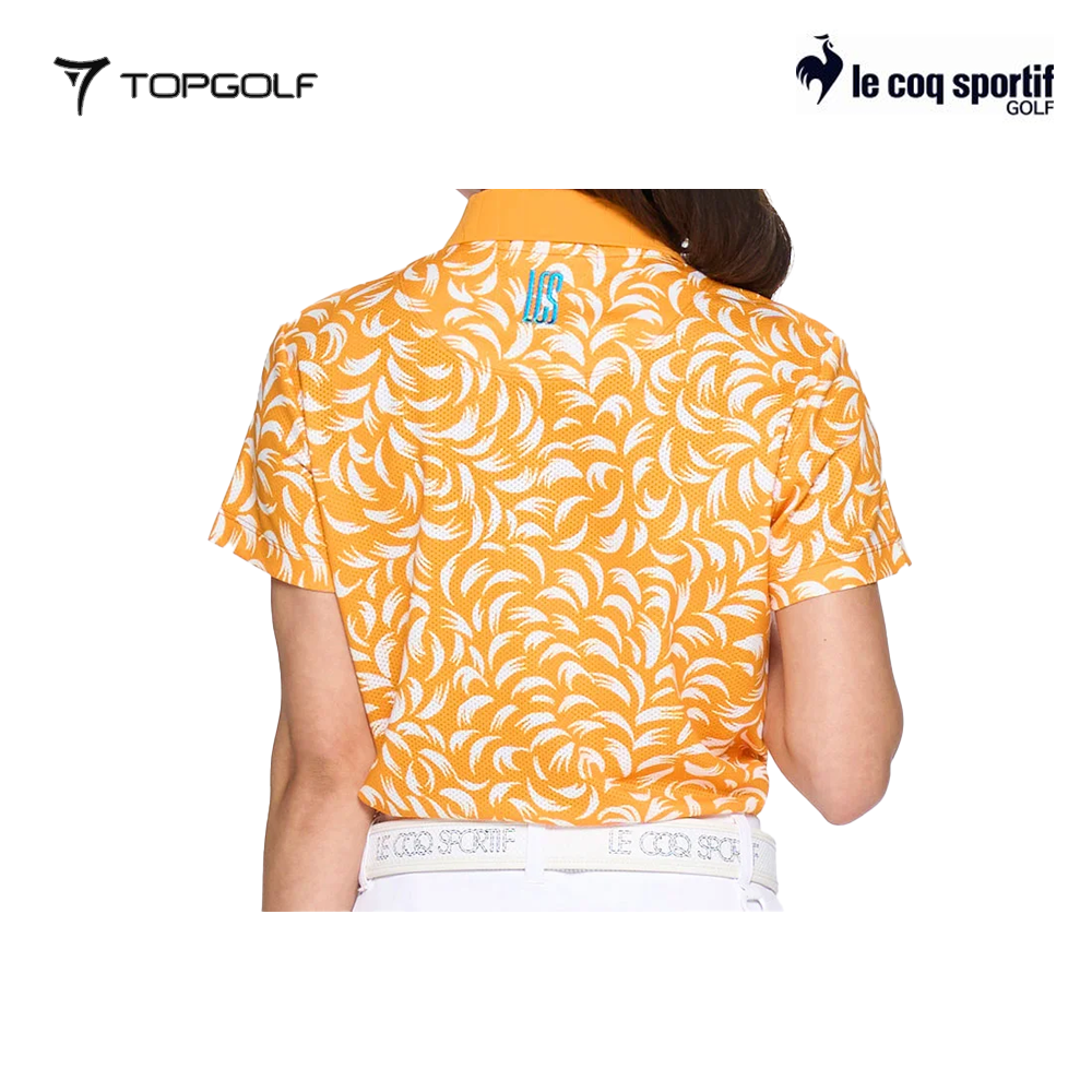 LE COQ POLO W LG5SHS12L A-LINE ROOSTER SHORT SLEEVE OR00 25SS