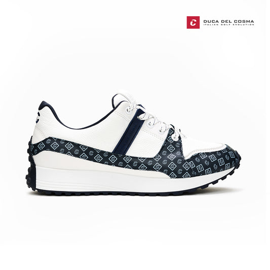 DUCA DEL COSMA SHOES WM 124007-100 ALESI WHITE