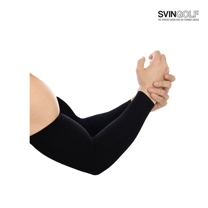 ARM SLEEVE SVINGOLF COOLING BLACK #FR