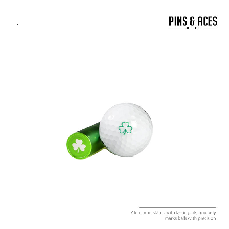 BALL STAMP PINS & ACES CLOVER