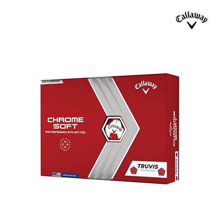 BALL CALLAWAY CHROME SOFT 22 TRUVIS RED