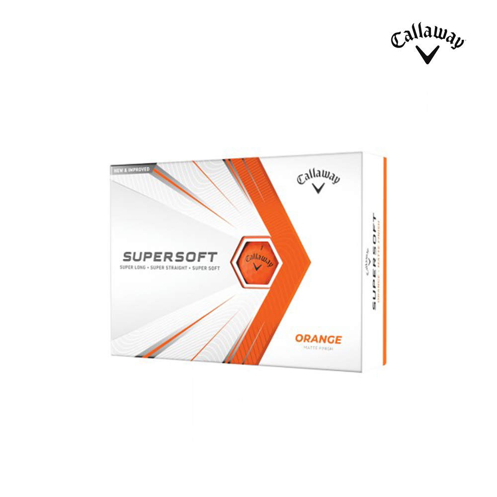 BALL CALLAWAY SUPERSOFT GLOSSY 21 ORANGE