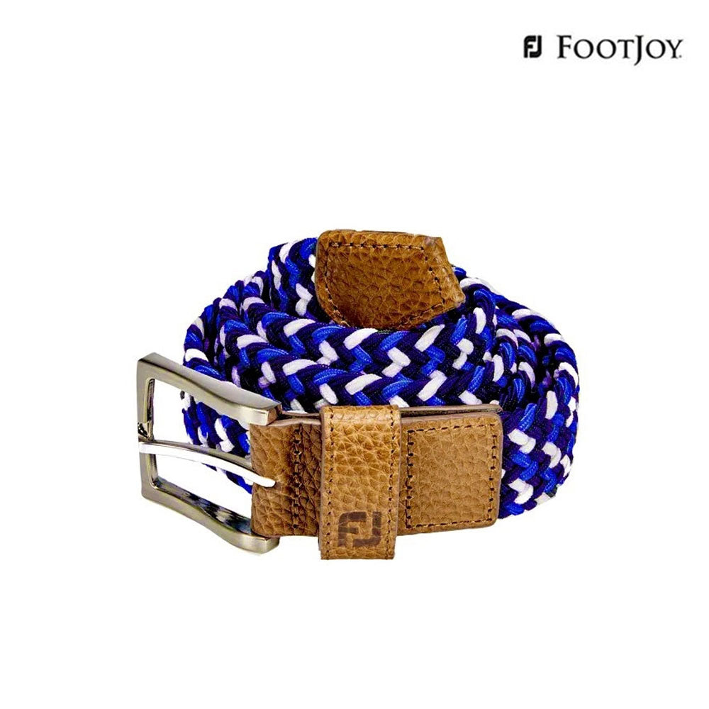BELT FOOTJOY ST BRD 69496L LONG OCN/WT/BLK