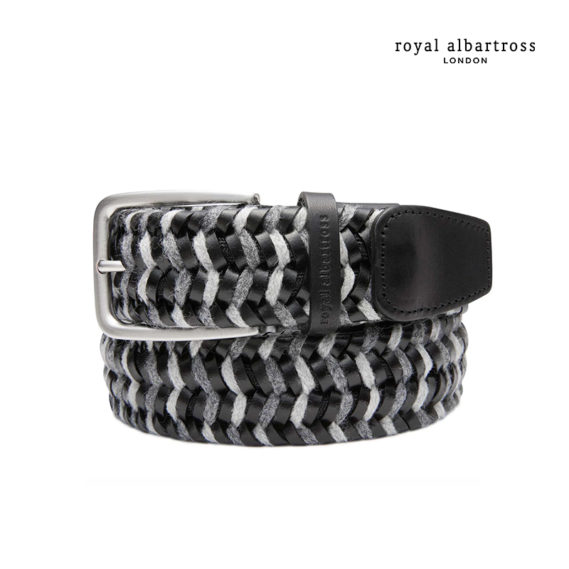 BELT ROYAL ALBARTROS MBLWVREGBK REGENT BLACK/GREY