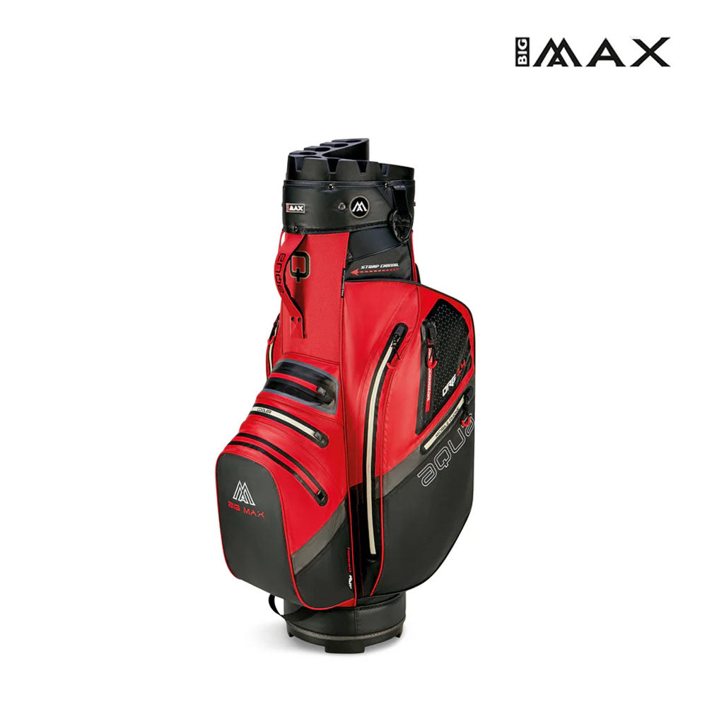 BIG MAX CADDIE BAG AQUA SILENCIO 4 RD/BK