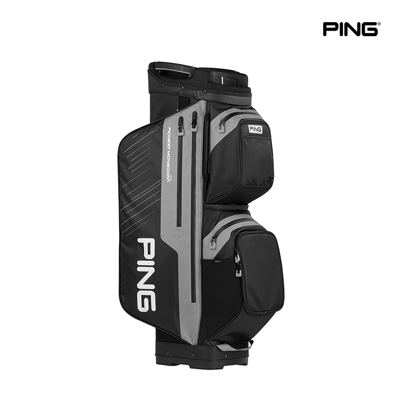 CADDIE BAG PING PIONEER MONSOON 231 BLACK/IRON
