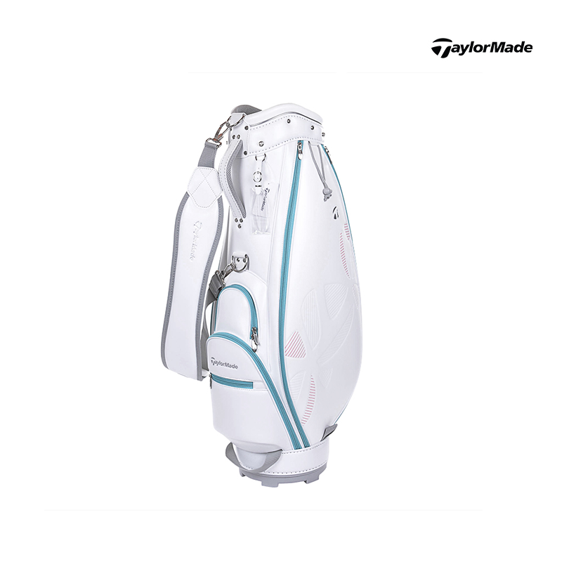 CADDIE BAG TAYLORMADE EMBOSSED FLOWER WMN V95849 22 WHITE