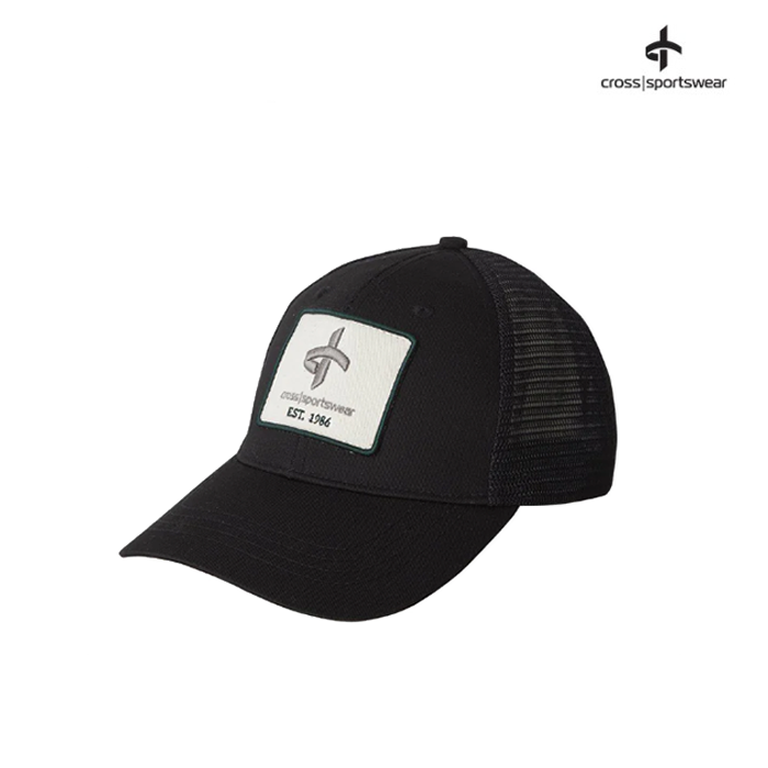 CAP CROSS MESH 4586300900 BLACK