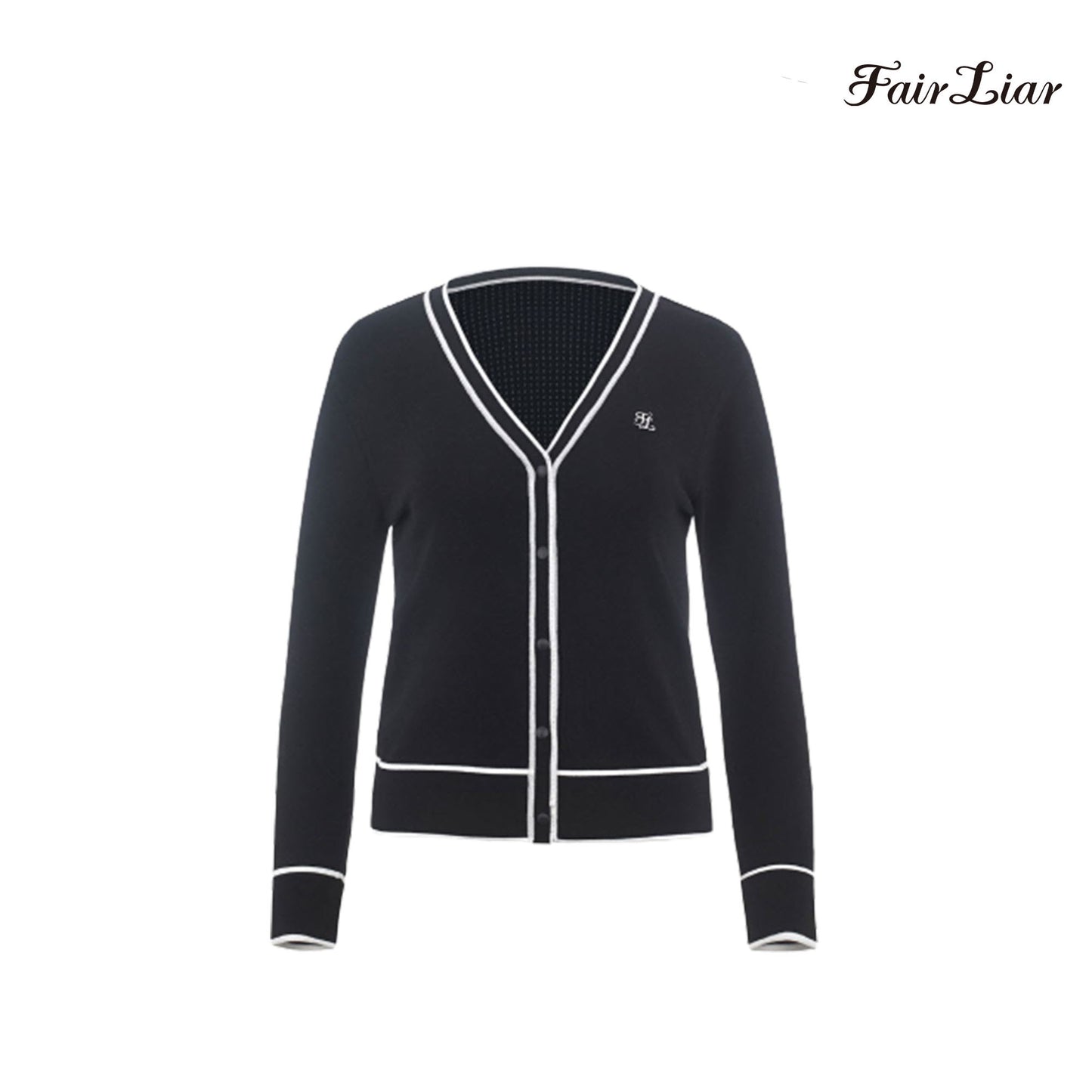 CARDIGAN FAIRLIAR W FM3CD01FBK BLACK