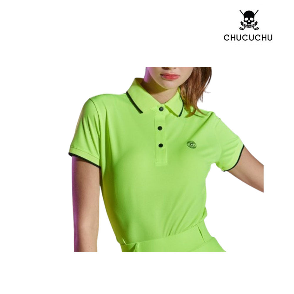 Chucuchu Polo W C24Ss-Ts037W Neon