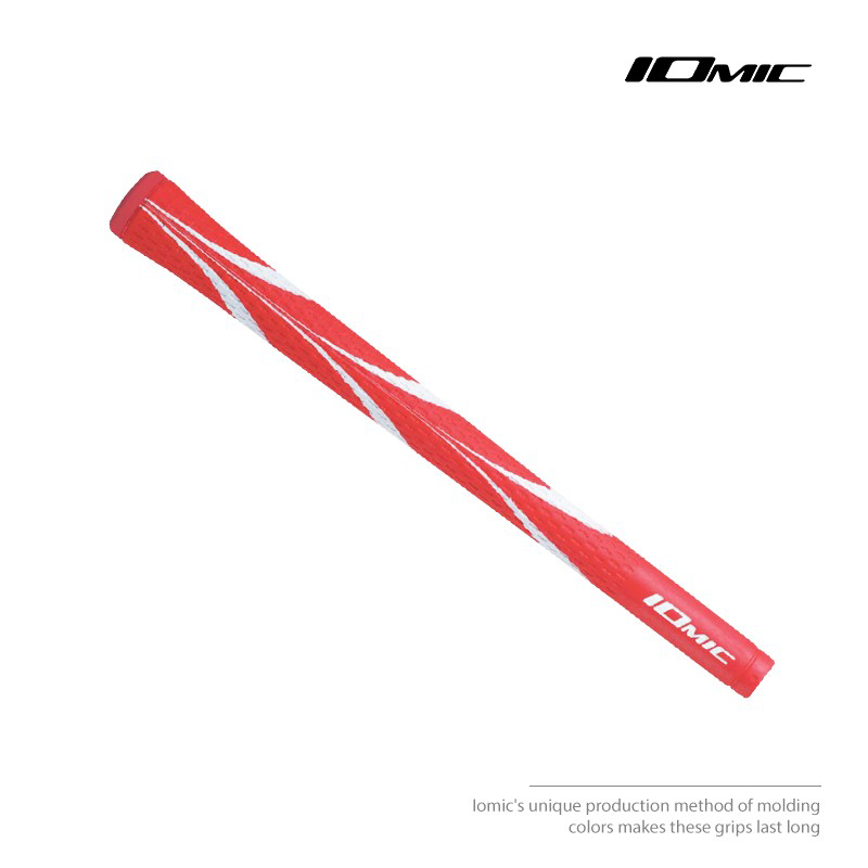 CLUB GRIP IOMIC STICKY OPUS3 1.8 CORAL RED