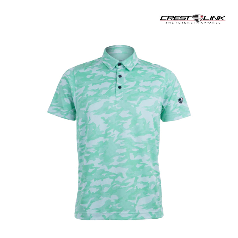 CREST LINK POLO M 80381380 BRIGHT GREEN