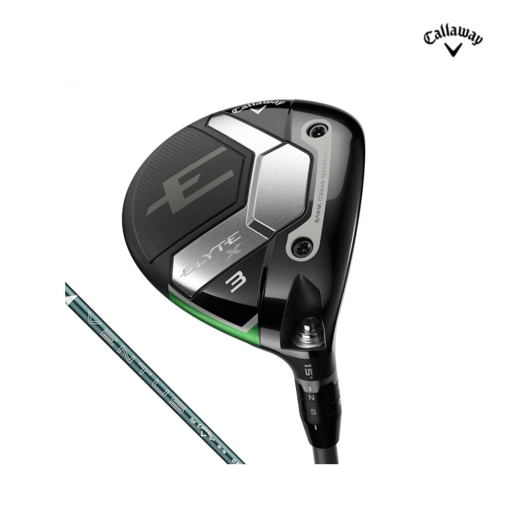 【美品】Callaway ELYTE X U5 Ventus Green SR Callaway Fairway Elyte X Ventus Green 50 – TOPGOLF