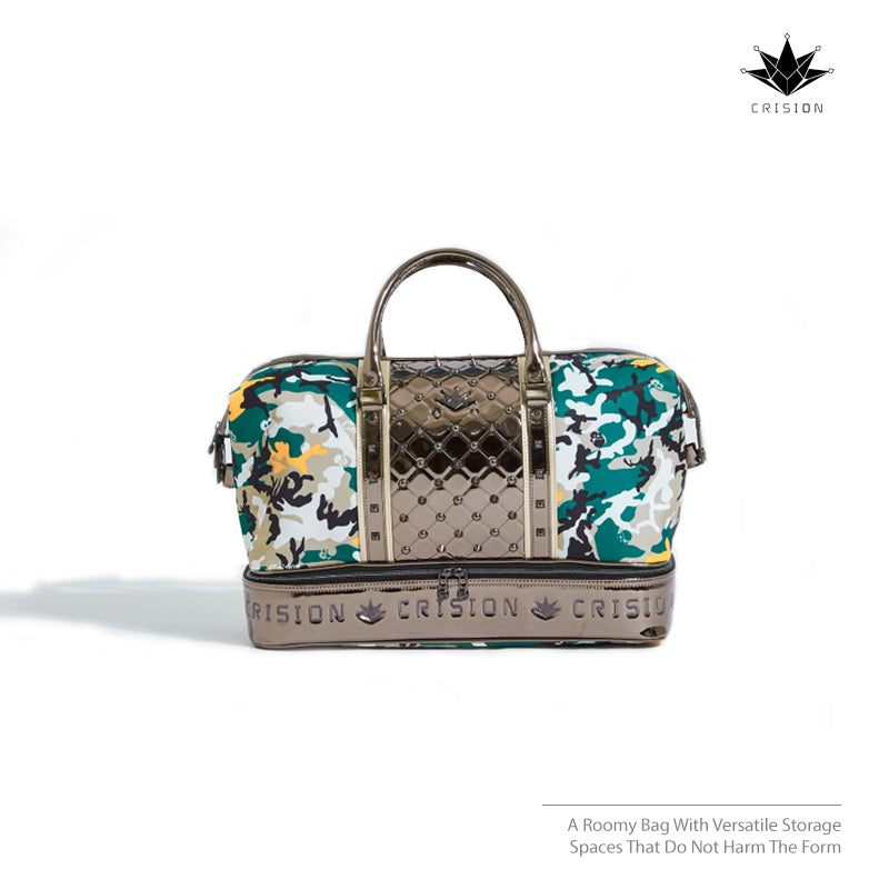 BOSTON BAG CRISION BARON CARPEDISION CAMO GREEN