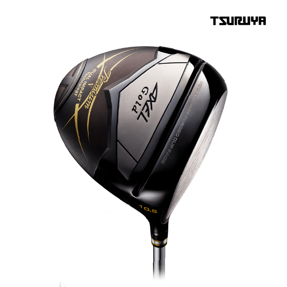 DRIVER TSURUYA AXEL GOLD PREMIUM 5 MITSUBISHI #10.5 R
